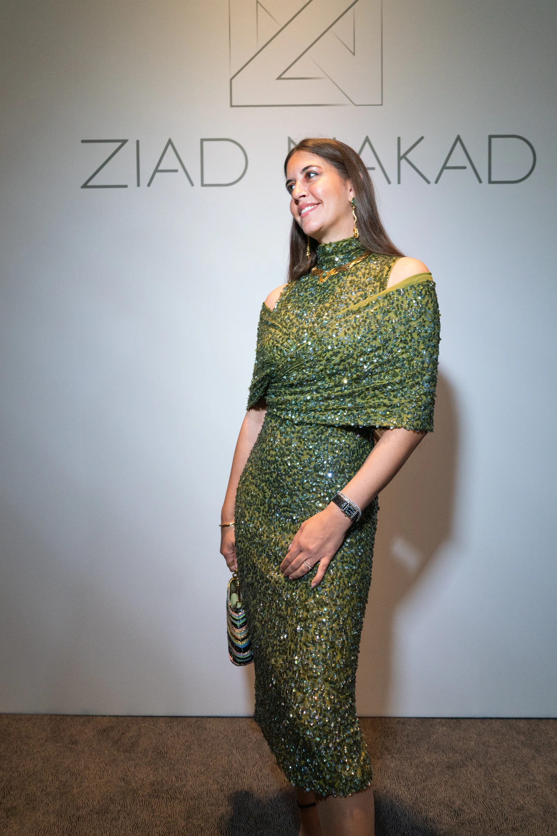 Farrah El Dibany at Ziad Nakad show X Jude Benhalim